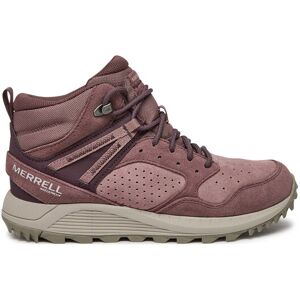 Merrell Outdoorová obuv Wildwood Mid Ltr Wp J068104 Bordová Ženy Merrell Outdoorová obuv Wildwood Mid Ltr Wp J068104 Bordová Ženy