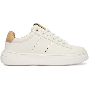 Calvin Klein Sneakersy Low Cut Lace-Up V3X9-83301-1355A M Biela Deti Calvin Klein Sneakersy Low Cut Lace-Up V3X9-83301-1355A M Biela Deti