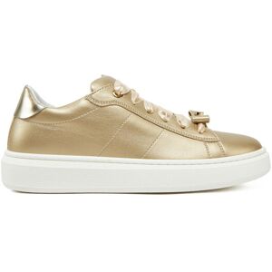 Calvin Klein Jeans Sneakersy Low Cut Lace-Up Sneaker V4A9-83046-1322 S Zlatá Deti Calvin Klein Jeans Sneakersy Low Cut Lace-Up Sneaker V4A9-83046-1322 S Zlatá Deti