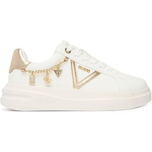 Guess Sneakersy FLTBTT LEA12 Biela Ženy Guess Sneakersy FLTBTT LEA12 Biela Ženy