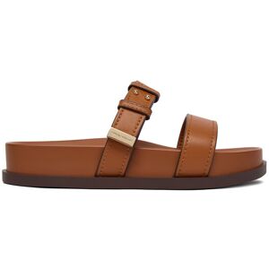 Armani Exchange Šľapky XW002575 AF21266 U6123 Hnedá Ženy Armani Exchange Šľapky XW002575 AF21266 U6123 Hnedá Ženy