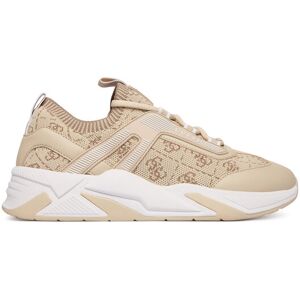 Guess Sneakersy FLPGEN FAM12 Béžová Ženy Guess Sneakersy FLPGEN FAM12 Béžová Ženy