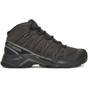 Salomon Trekingová obuv X-Adventure Recon Mid Gore-Tex L47809100 Sivá Muži Salomon Trekingová obuv X-Adventure Recon Mid Gore-Tex L47809100 Sivá Muži