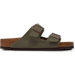 Birkenstock Šľapky Arizona Birko-Flor nubuk 0151211 Sivá Muži Birkenstock Šľapky Arizona Birko-Flor nubuk 0151211 Sivá Muži