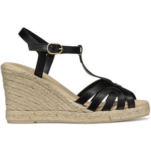 Geox Espadrilky D Gelsa D55TPA 00043 C9999 Čierna Ženy Geox Espadrilky D Gelsa D55TPA 00043 C9999 Čierna Ženy