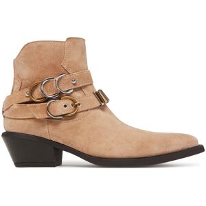 PINKO Kovbojské topánky Tex 13 SD0343 P002 Béžová Ženy PINKO Kovbojské topánky Tex 13 SD0343 P002 Béžová Ženy