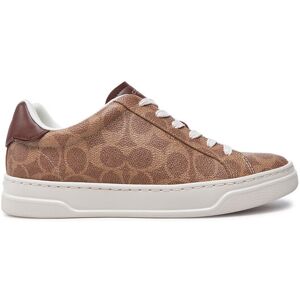 Coach Sneakersy High Line CW970 Hnedá Ženy Coach Sneakersy High Line CW970 Hnedá Ženy