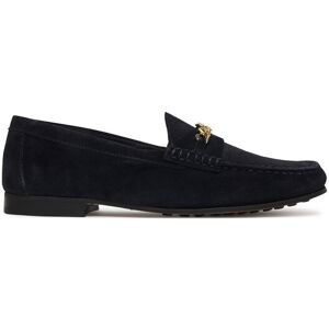 Tommy Hilfiger Mokasíny Th Chain Suede Loafer FW0FW09327 Tmavomodrá Ženy Tommy Hilfiger Mokasíny Th Chain Suede Loafer FW0FW09327 Tmavomodrá Ženy