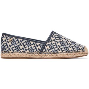 Tommy Hilfiger Espadrilky Th Monogram Jacquard FW0FW09501 Hnedá Ženy Tommy Hilfiger Espadrilky Th Monogram Jacquard FW0FW09501 Hnedá Ženy