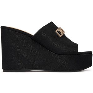 Guess Šľapky FLJEVZ FAB04 Čierna Ženy Guess Šľapky FLJEVZ FAB04 Čierna Ženy