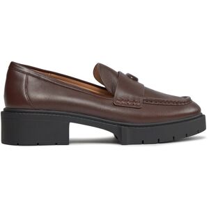 Coach Loafers Leah CB990 Hnedá Ženy Coach Loafers Leah CB990 Hnedá Ženy