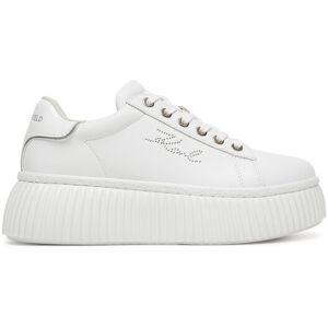 KARL LAGERFELD Sneakersy KL42318E Biela Ženy KARL LAGERFELD Sneakersy KL42318E Biela Ženy