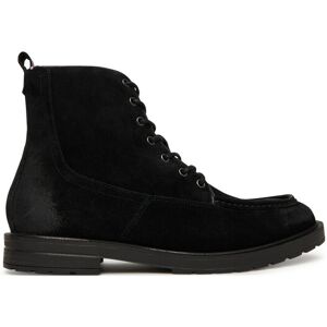 Tommy Hilfiger Šnurovacia obuv Cleated W Moc FM0FM05599 Čierna Muži Tommy Hilfiger Šnurovacia obuv Cleated W Moc FM0FM05599 Čierna Muži