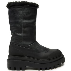 Calvin Klein Jeans Snehule Flatform Chelsea Boot Padded YW0YW01558 Čierna Ženy Calvin Klein Jeans Snehule Flatform Chelsea Boot Padded YW0YW01558 Čierna Ženy