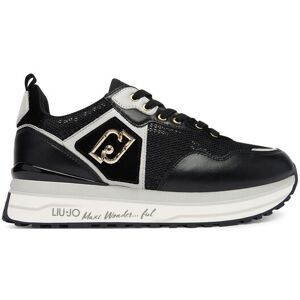 Liu Jo Sneakersy Maxi Wonder 01 BA6009 PX077 Čierna Ženy Liu Jo Sneakersy Maxi Wonder 01 BA6009 PX077 Čierna Ženy