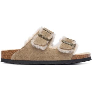 Birkenstock Šľapky Arizona Shearling 1028293 Béžová Ženy Birkenstock Šľapky Arizona Shearling 1028293 Béžová Ženy