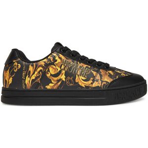 Versace Jeans Couture Sneakersy 79YA3SK6 Čierna Muži Versace Jeans Couture Sneakersy 79YA3SK6 Čierna Muži