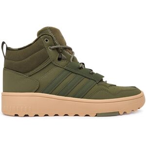 adidas Sneakersy Hoops 4.0 Mid JQ5363 Kaki Muži adidas Sneakersy Hoops 4.0 Mid JQ5363 Kaki Muži