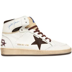 Golden Goose Sneakersy Sky Star GMF00230.F004005.11362 Biela Muži Golden Goose Sneakersy Sky Star GMF00230.F004005.11362 Biela Muži