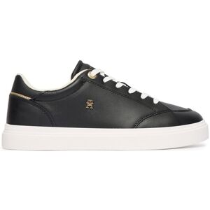 Tommy Hilfiger Sneakersy Th Chic Cupsole FW0FW09106 Čierna Ženy Tommy Hilfiger Sneakersy Th Chic Cupsole FW0FW09106 Čierna Ženy