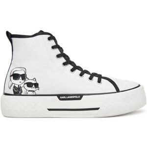 KARL LAGERFELD Plátenky KL60654T Biela Ženy KARL LAGERFELD Plátenky KL60654T Biela Ženy