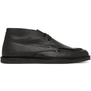 Tommy Hilfiger Poltopánky Hilfiger Stitchdown Tbl Lth Chuk FM0FM05743 Čierna Muži Tommy Hilfiger Poltopánky Hilfiger Stitchdown Tbl Lth Chuk FM0FM05743 Čierna Muži