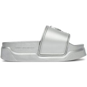 KARL LAGERFELD Šľapky Kondominium KL88819 Strieborná Ženy KARL LAGERFELD Šľapky Kondominium KL88819 Strieborná Ženy