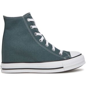 Converse Plátenky Chuck Taylor All Star Wedge A13841C Zelená Ženy Converse Plátenky Chuck Taylor All Star Wedge A13841C Zelená Ženy