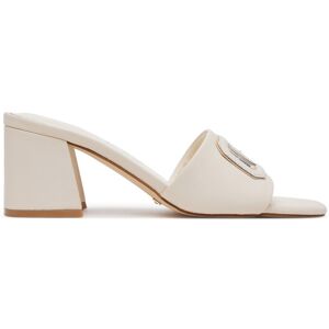 Guess Šľapky Gals FLJGAS LEA03 Écru Ženy Guess Šľapky Gals FLJGAS LEA03 Écru Ženy