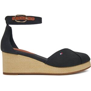 Tommy Hilfiger Espadrilky FW0FW08657 Čierna Ženy Tommy Hilfiger Espadrilky FW0FW08657 Čierna Ženy