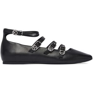 KARL LAGERFELD Baleríny Konnie KL40195 Čierna Ženy KARL LAGERFELD Baleríny Konnie KL40195 Čierna Ženy