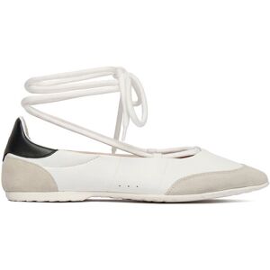 Patrizia Pepe Baleríny 8Z0123/L150-W101 Biela Ženy Patrizia Pepe Baleríny 8Z0123/L150-W101 Biela Ženy