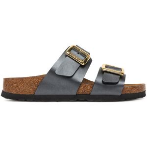 Birkenstock Šľapky Sydney Cushion Buckle 1031689 Čierna Ženy Birkenstock Šľapky Sydney Cushion Buckle 1031689 Čierna Ženy
