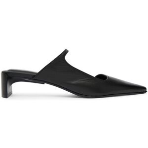 Calvin Klein Šľapky Set Back Heel Pump Lth HW0HW02801 Čierna Ženy Calvin Klein Šľapky Set Back Heel Pump Lth HW0HW02801 Čierna Ženy