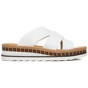 Rieker Šľapky CEO-V7989-80 Biela Ženy Rieker Šľapky CEO-V7989-80 Biela Ženy