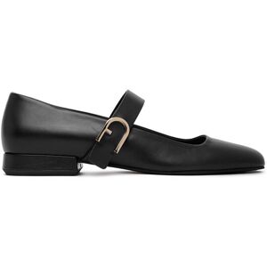 Furla Poltopánky Chic Ballerina YJ70HIC X30000 AL O6000 Čierna Ženy Furla Poltopánky Chic Ballerina YJ70HIC X30000 AL O6000 Čierna Ženy