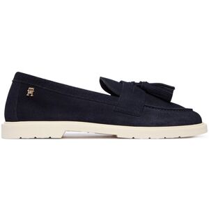 Tommy Hilfiger Mokasíny Light Suede Tassel Loafer FW0FW09285 Tmavomodrá Ženy Tommy Hilfiger Mokasíny Light Suede Tassel Loafer FW0FW09285 Tmavomodrá Ženy