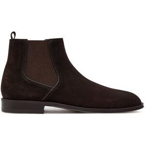 BOSS Členková obuv s elastickým prvkom Derrek_Cheb_SDPI 50516470 Hnedá Muži BOSS Členková obuv s elastickým prvkom Derrek_Cheb_SDPI 50516470 Hnedá Muži