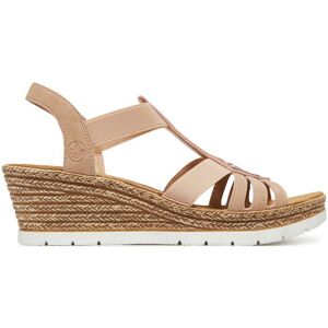 Rieker Sandále 61913-31 Ružová Ženy Rieker Sandále 61913-31 Ružová Ženy