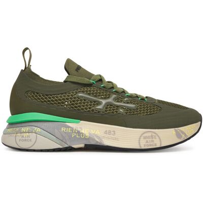 Premiata Sneakersy Moerun0.1 Var 8259 Zelená Muži Premiata Sneakersy Moerun0.1 Var 8259 Zelená Muži