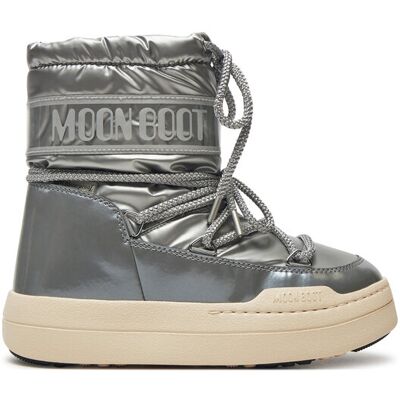 Moon Boot Snehule Junior Park Boot 80D3440020 Strieborná Deti Moon Boot Snehule Junior Park Boot 80D3440020 Strieborná Deti