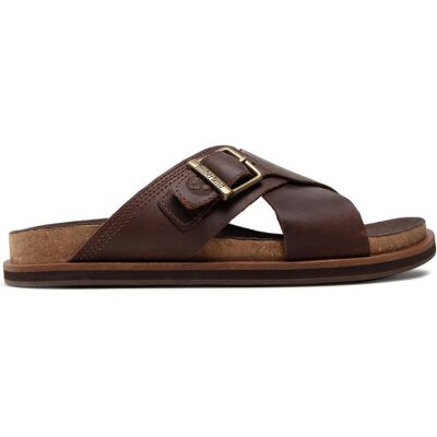 Timberland Šľapky Amalfi Vibes Cross Slide TB0A41A1V131 Hnedá Muži Timberland Šľapky Amalfi Vibes Cross Slide TB0A41A1V131 Hnedá Muži