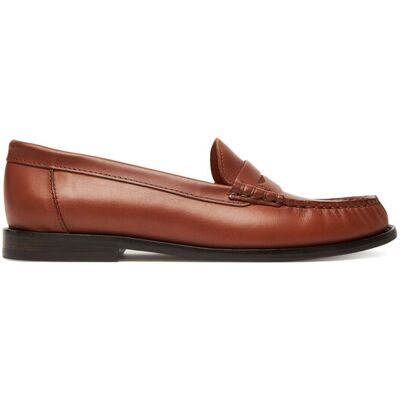 Polo Ralph Lauren Mokasíny Calfskin Penny Loafer 818961942001 Hnedá Ženy Polo Ralph Lauren Mokasíny Calfskin Penny Loafer 818961942001 Hnedá Ženy
