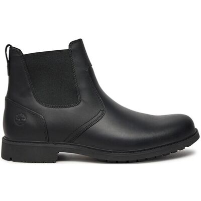 Timberland Členková obuv s elastickým prvkom Stormbucks Mid C Helsea Boot TB05551R001 Čierna Muži Timberland Členková obuv s elastickým prvkom Stormbucks Mid C Helsea Boot TB05551R001 Čierna Muži