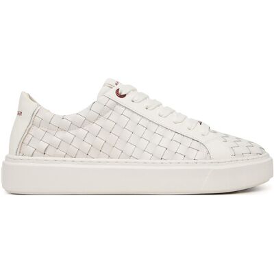 Alexander Smith Sneakersy London ALBDLDM 9103 Biela Muži Alexander Smith Sneakersy London ALBDLDM 9103 Biela Muži