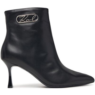 KARL LAGERFELD Členková obuv Sienna KL32745 Čierna Ženy KARL LAGERFELD Členková obuv Sienna KL32745 Čierna Ženy