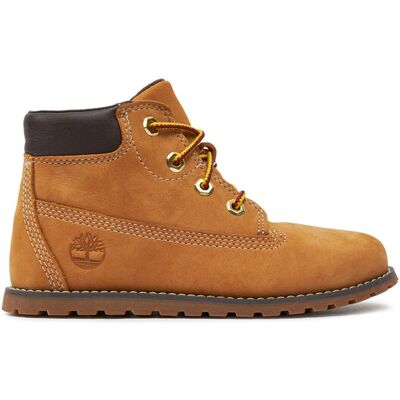 Timberland Outdoorová obuv Pokey Pine 6In Boot A125Q/TB0A125Q2311 Hnedá Deti Timberland Outdoorová obuv Pokey Pine 6In Boot A125Q/TB0A125Q2311 Hnedá Deti