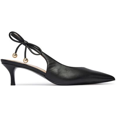 Furla Lodičky Poppy Slingback YM24FPO X30000 CN O6000 Čierna Ženy Furla Lodičky Poppy Slingback YM24FPO X30000 CN O6000 Čierna Ženy