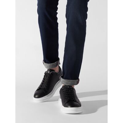 Armani Exchange Sneakersy XUX123 XV534 00002 Čierna Muži Armani Exchange Sneakersy XUX123 XV534 00002 Čierna Muži
