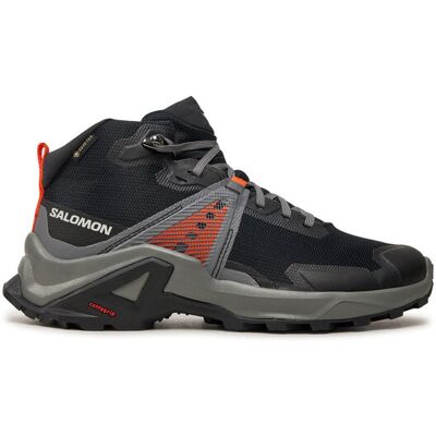 Salomon Trekingová obuv X Raise Mid Gore-Tex L47458000 Čierna Deti Salomon Trekingová obuv X Raise Mid Gore-Tex L47458000 Čierna Deti